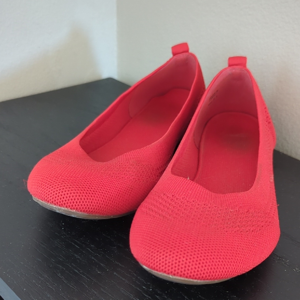 Washable Red Flats